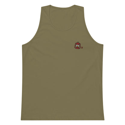 Camp lantern Men’s premium tank top