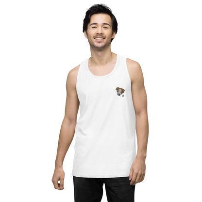 Jack Russell Terrier Men’s premium tank top