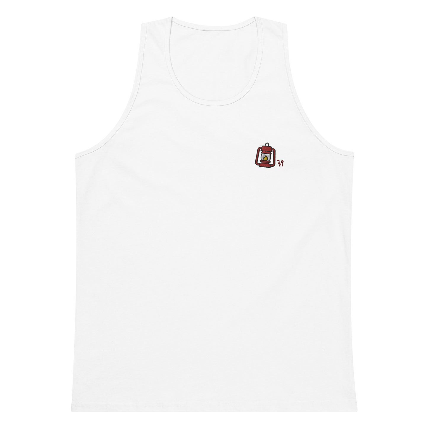 Camp lantern Men’s premium tank top