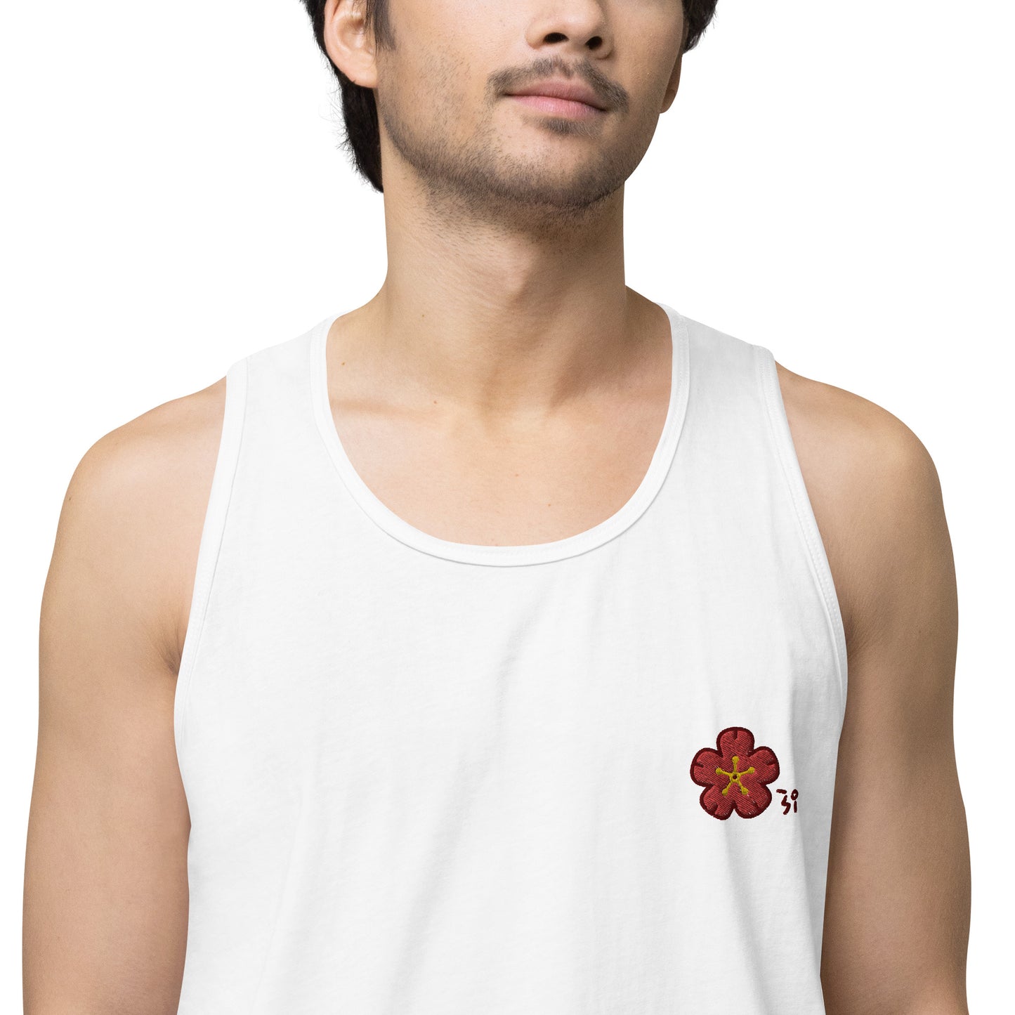 Chinese quince Men’s premium tank top