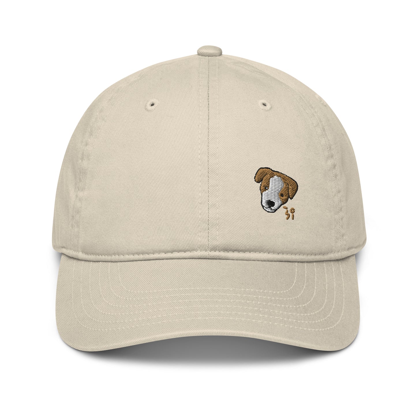 Jack Russell Terrier Organic dad hat