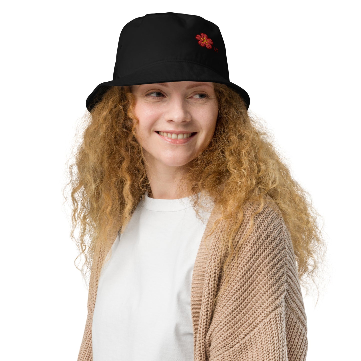 Chinese quince Organic bucket hat