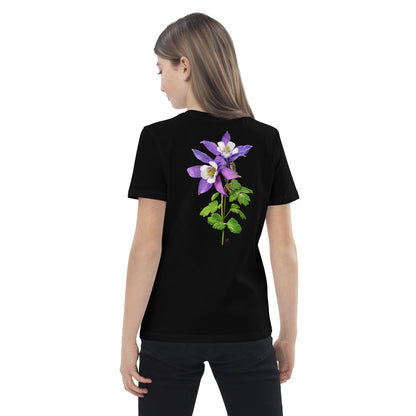 Columbine Organic cotton kids t-shirt