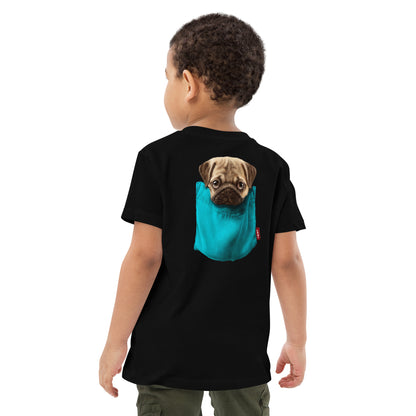 Pug Organic cotton kids t-shirt