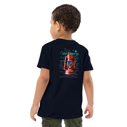 Camp lantern Organic cotton kids t-shirt