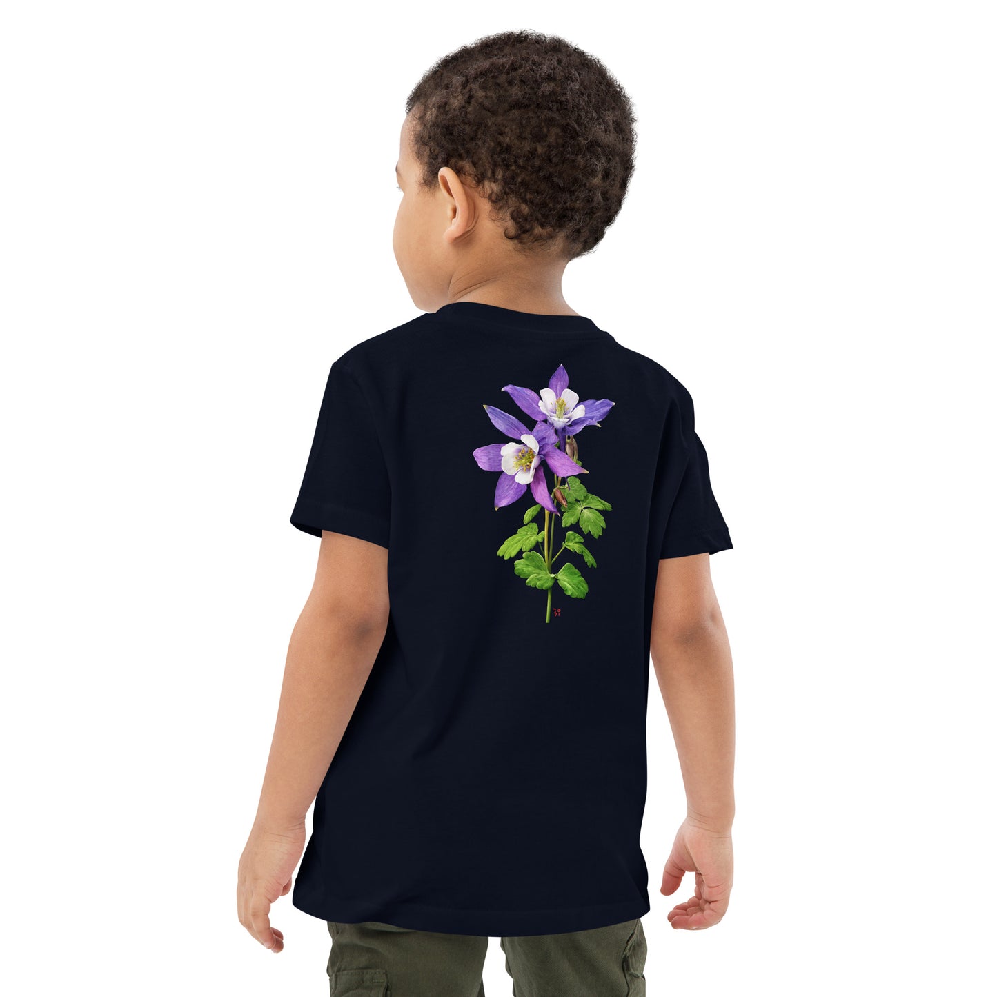 Columbine Organic cotton kids t-shirt