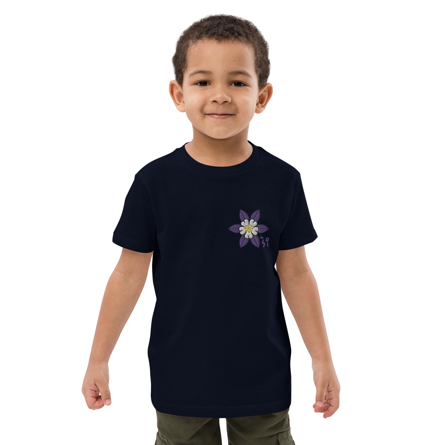 Columbine Organic cotton kids t-shirt