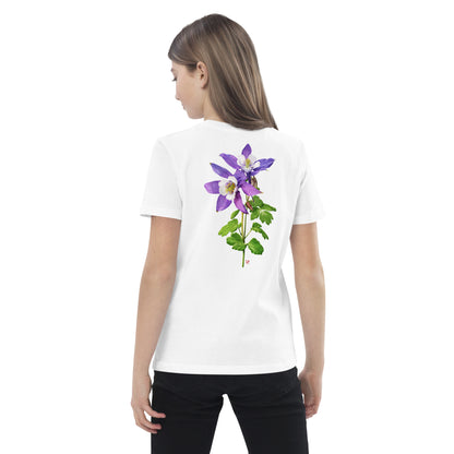 Columbine Organic cotton kids t-shirt