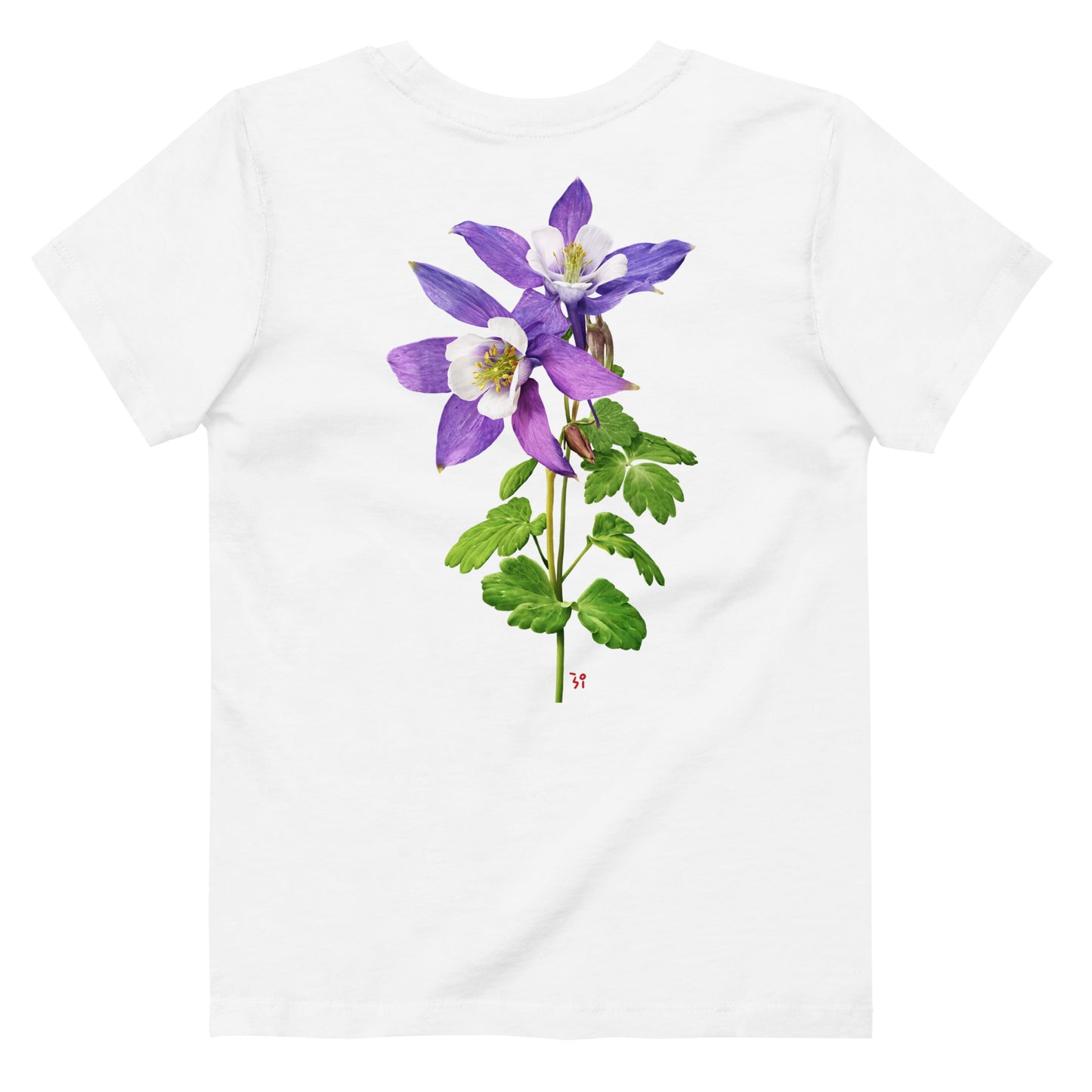 Columbine Organic cotton kids t-shirt