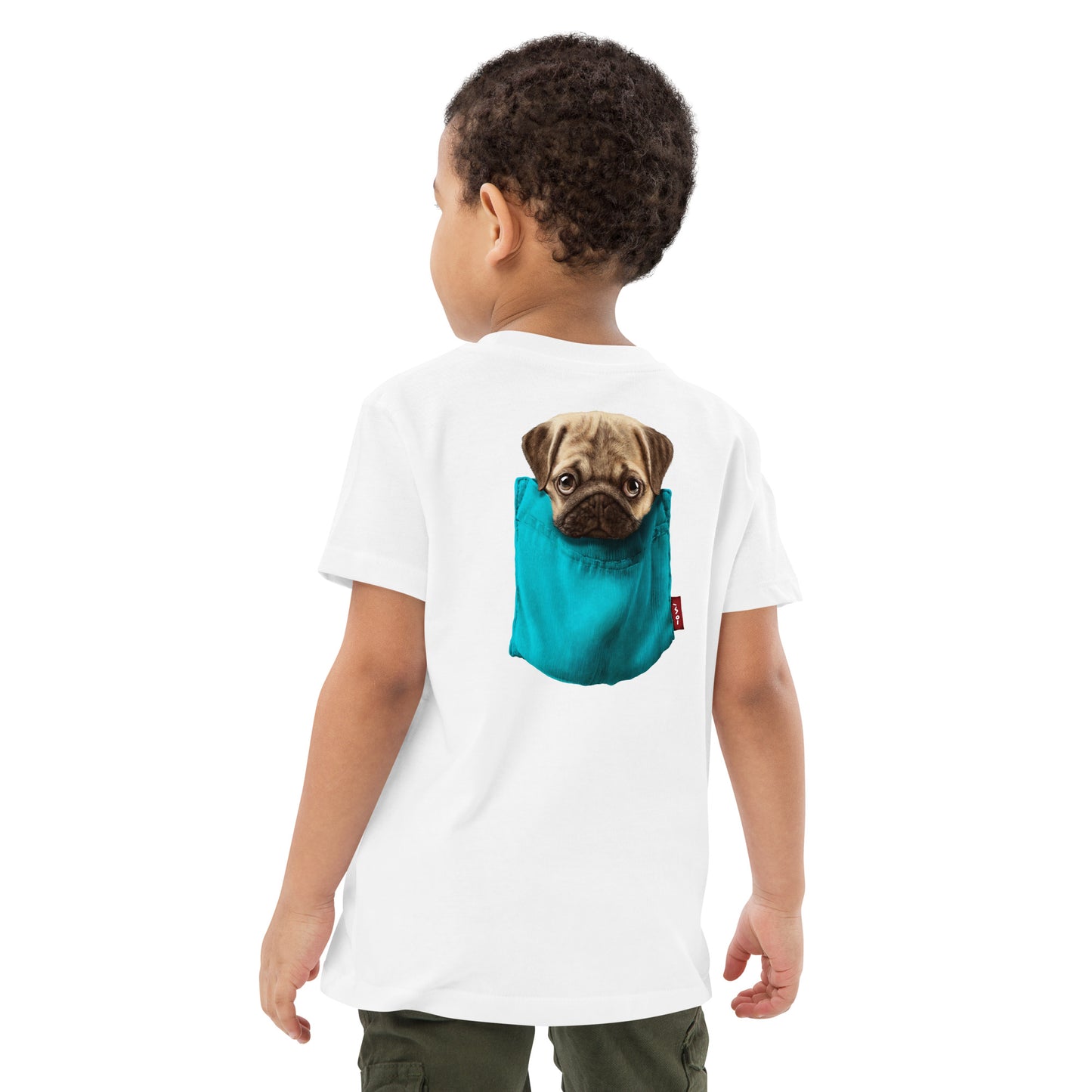Pug Organic cotton kids t-shirt