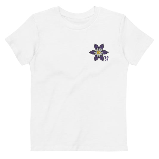 Columbine Organic cotton kids t-shirt