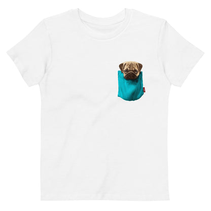 Pug Organic cotton kids t-shirt