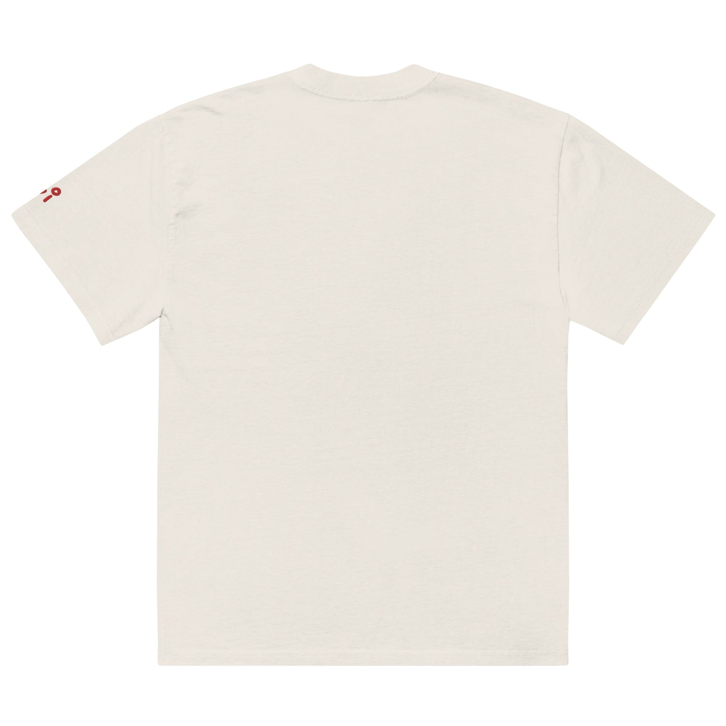 Camp lantern Oversized faded t-shirt