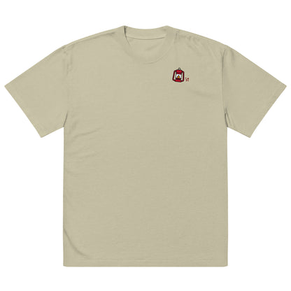 Camp lantern Oversized faded t-shirt