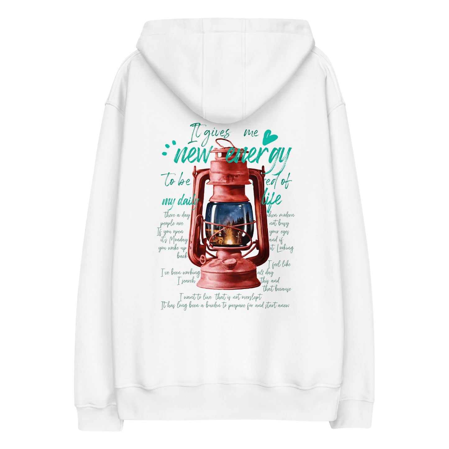 Camp lantern Premium eco hoodie