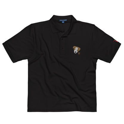 Jack Russell Terrier Men's Premium Polo