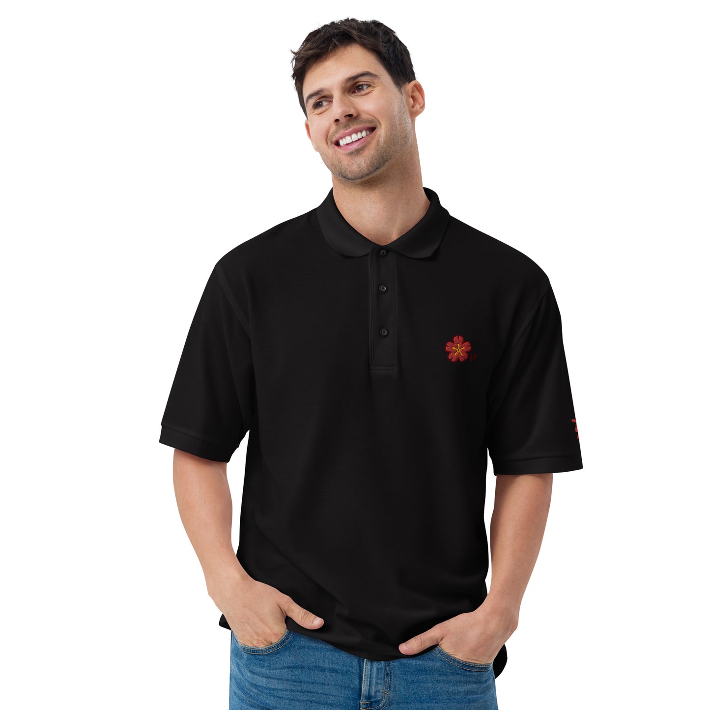 Chinese quince Men's Premium Polo