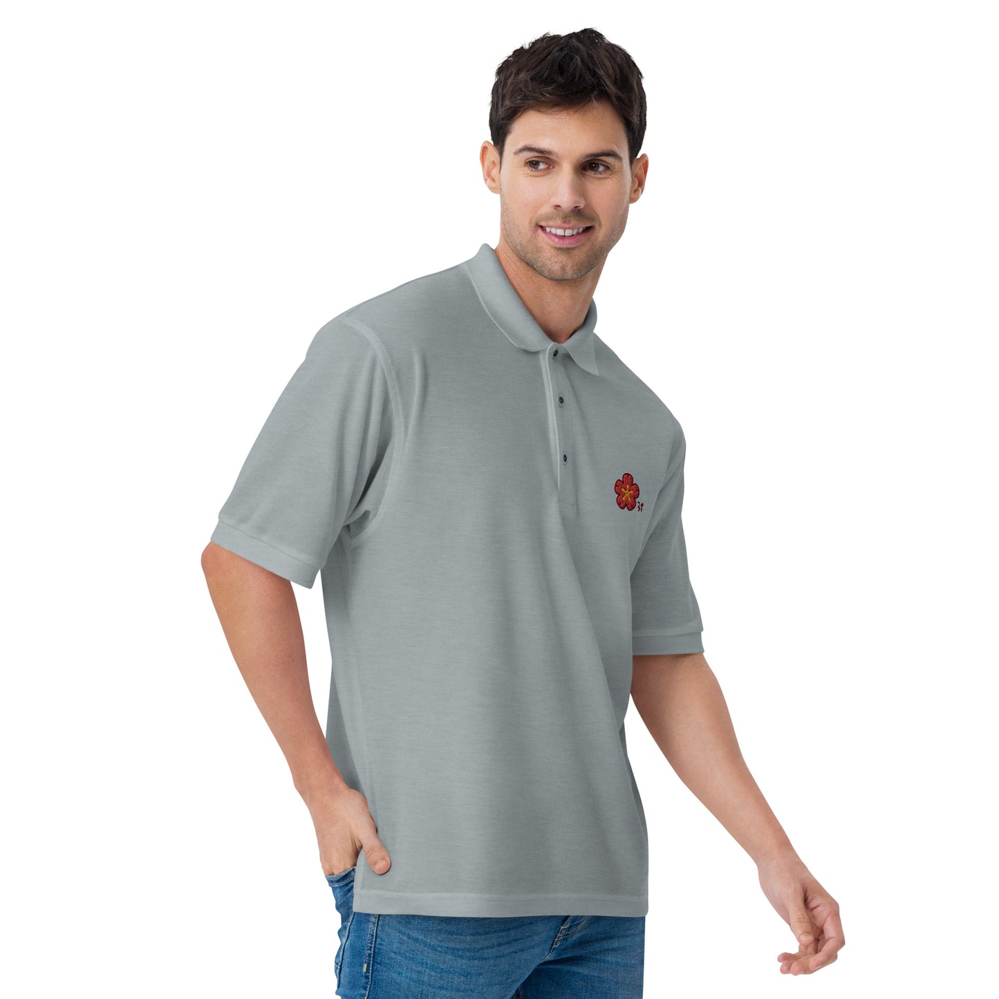 Chinese quince Men's Premium Polo