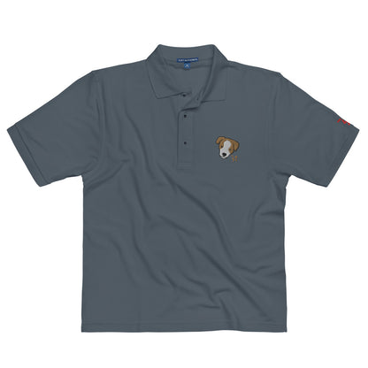 Jack Russell Terrier Men's Premium Polo