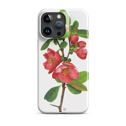 Chinese quince Snap case for iPhone®