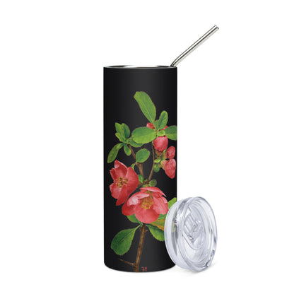 Chinese quince Stainless steel tumbler