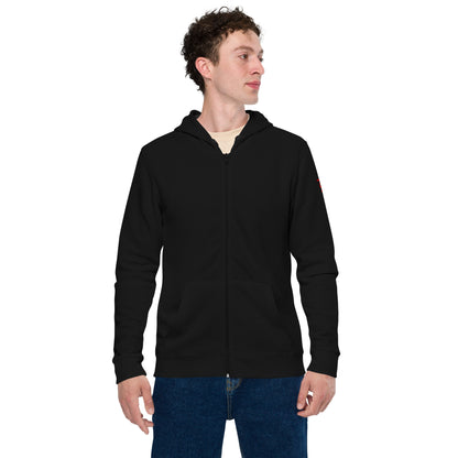 Chinese quince Unisex basic zip hoodie