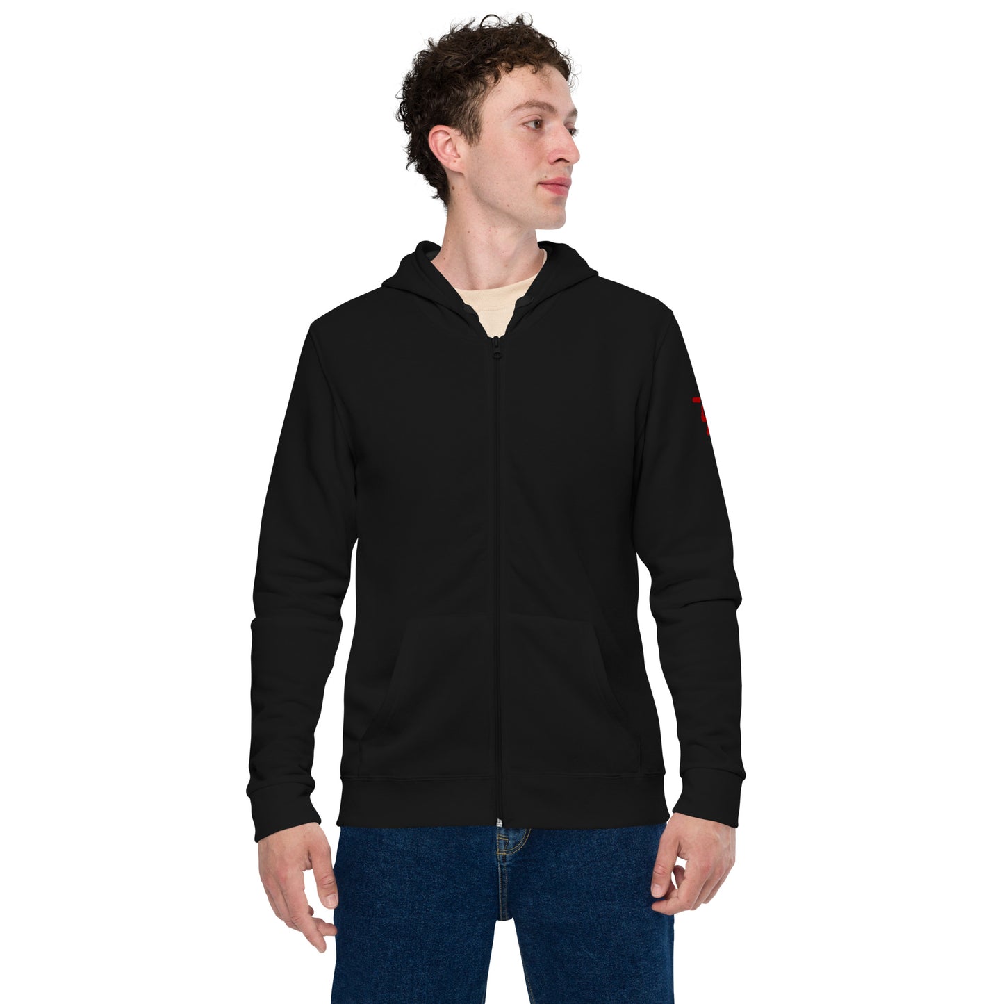 Columbine Unisex basic zip hoodie
