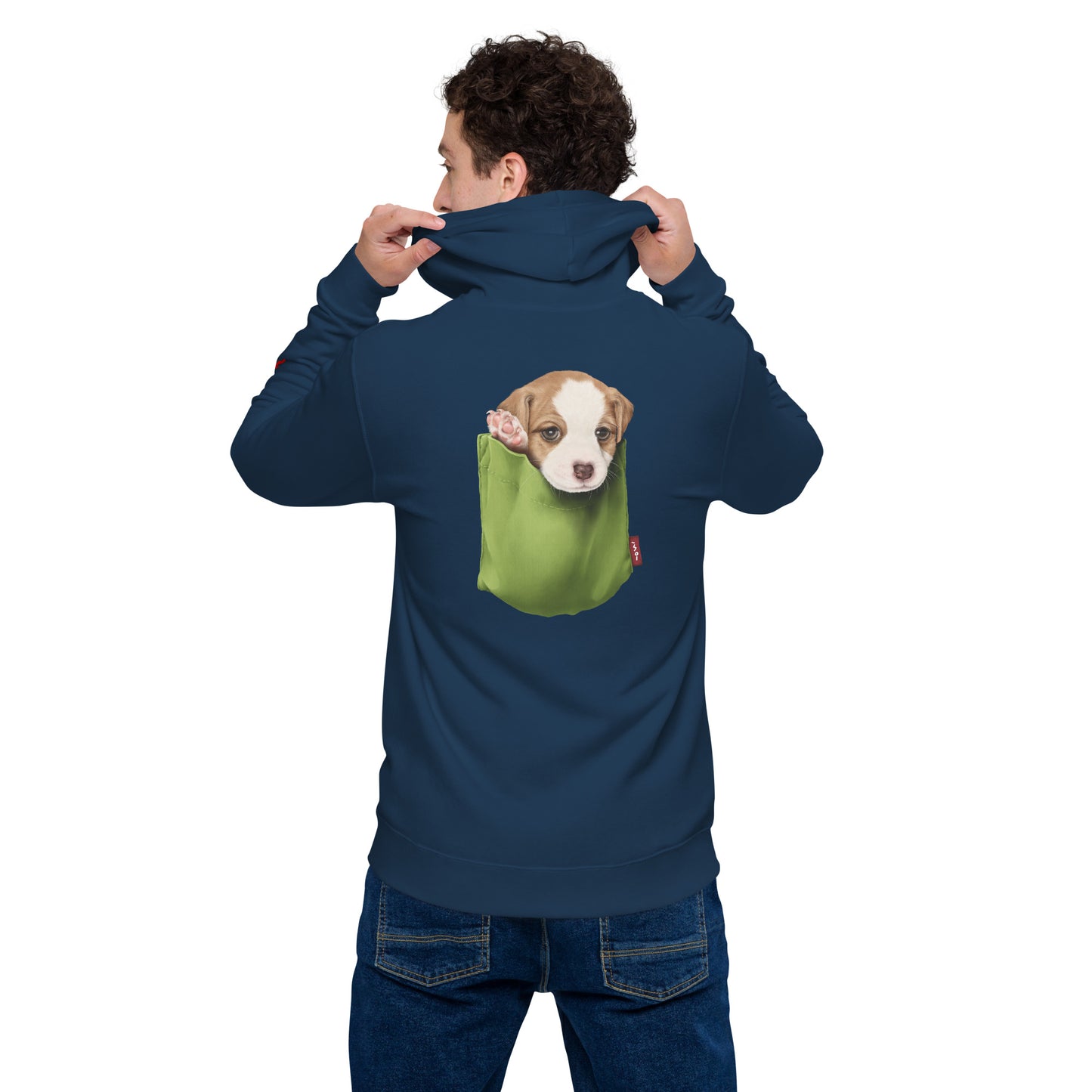 Jack Russell Terrier Unisex basic zip hoodie