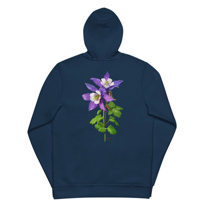 Columbine Unisex basic zip hoodie