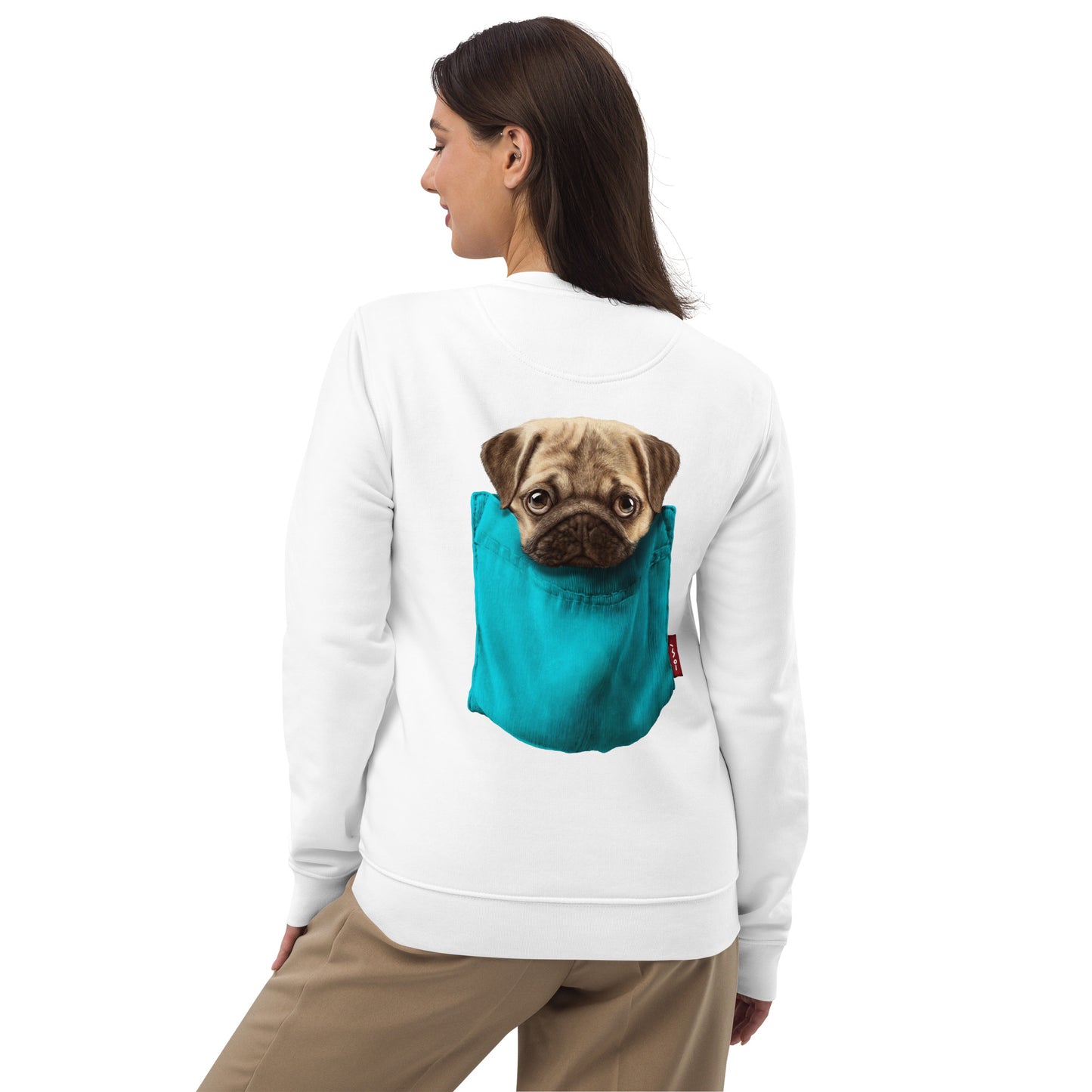 Pug Unisex eco sweatshirt