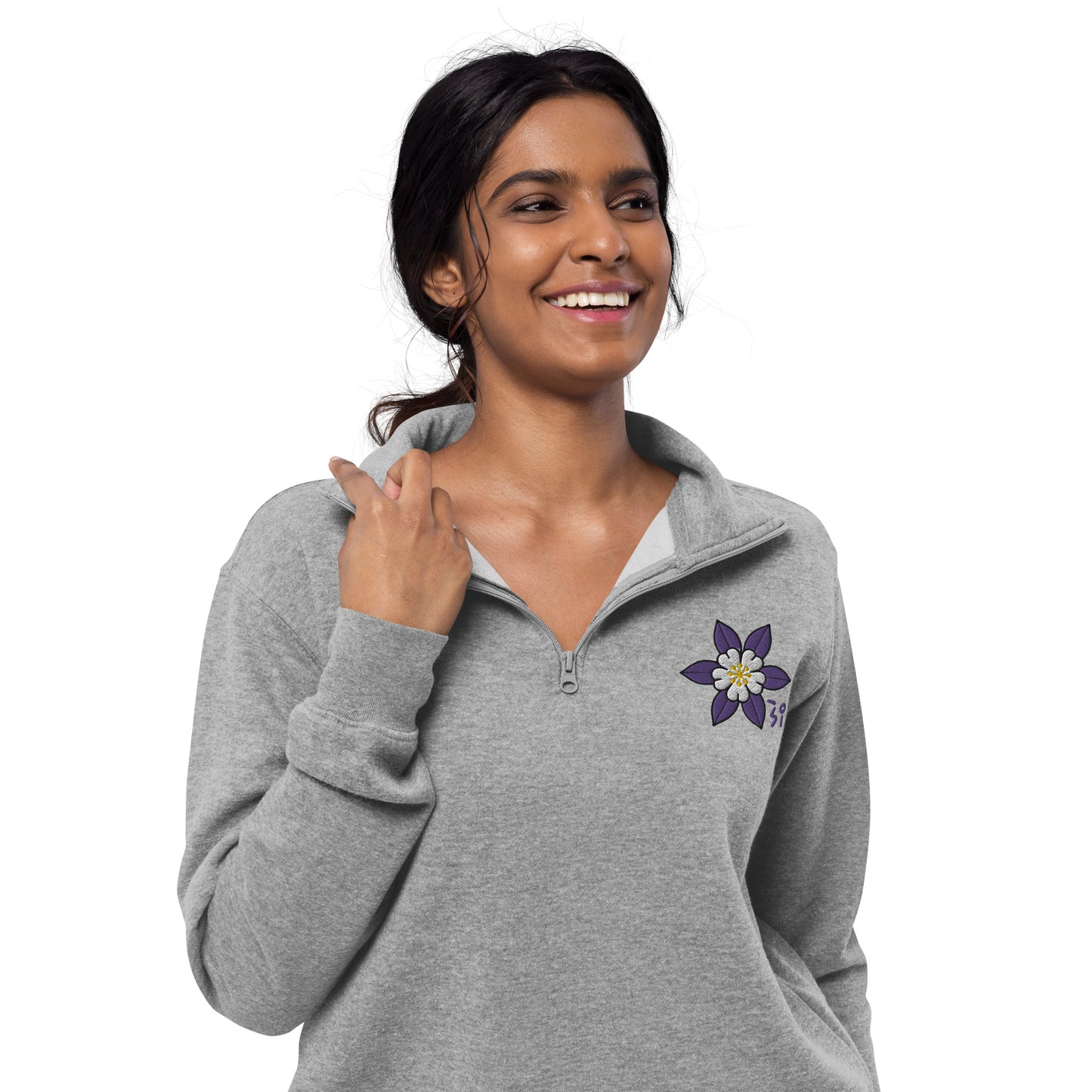 Columbine Unisex fleece pullover