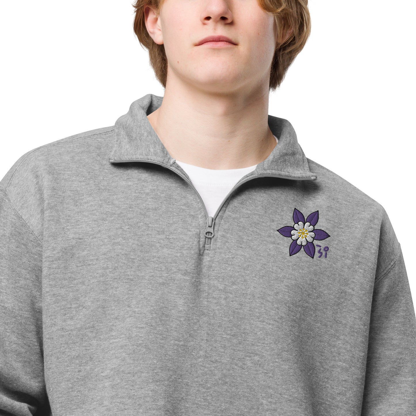 Columbine Unisex fleece pullover