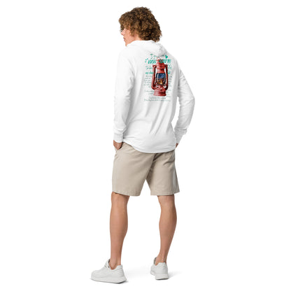 Camp lantern Hooded long-sleeve tee