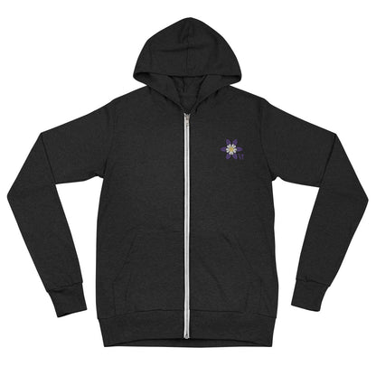 Columbine Unisex zip hoodie