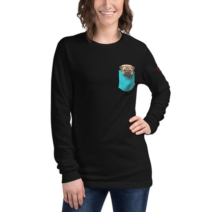 Pug Unisex Long Sleeve Tee