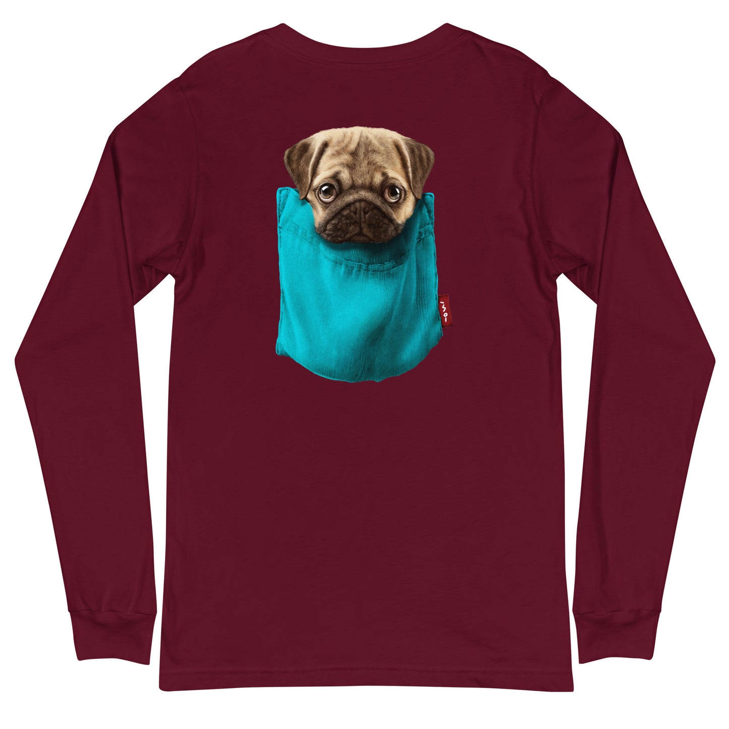 Pug Unisex Long Sleeve Tee