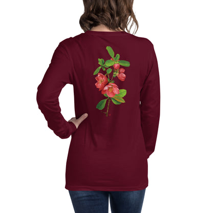 Chinese quince Unisex Long Sleeve Tee