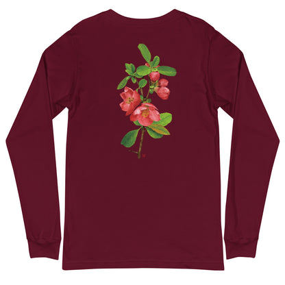 Chinese quince Unisex Long Sleeve Tee