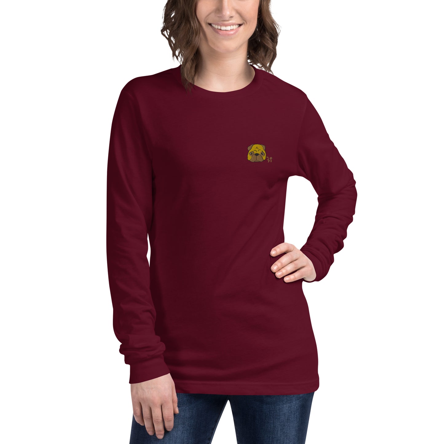 Pug Unisex Long Sleeve Tee