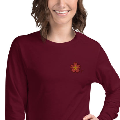 Chinese quince Unisex Long Sleeve Tee