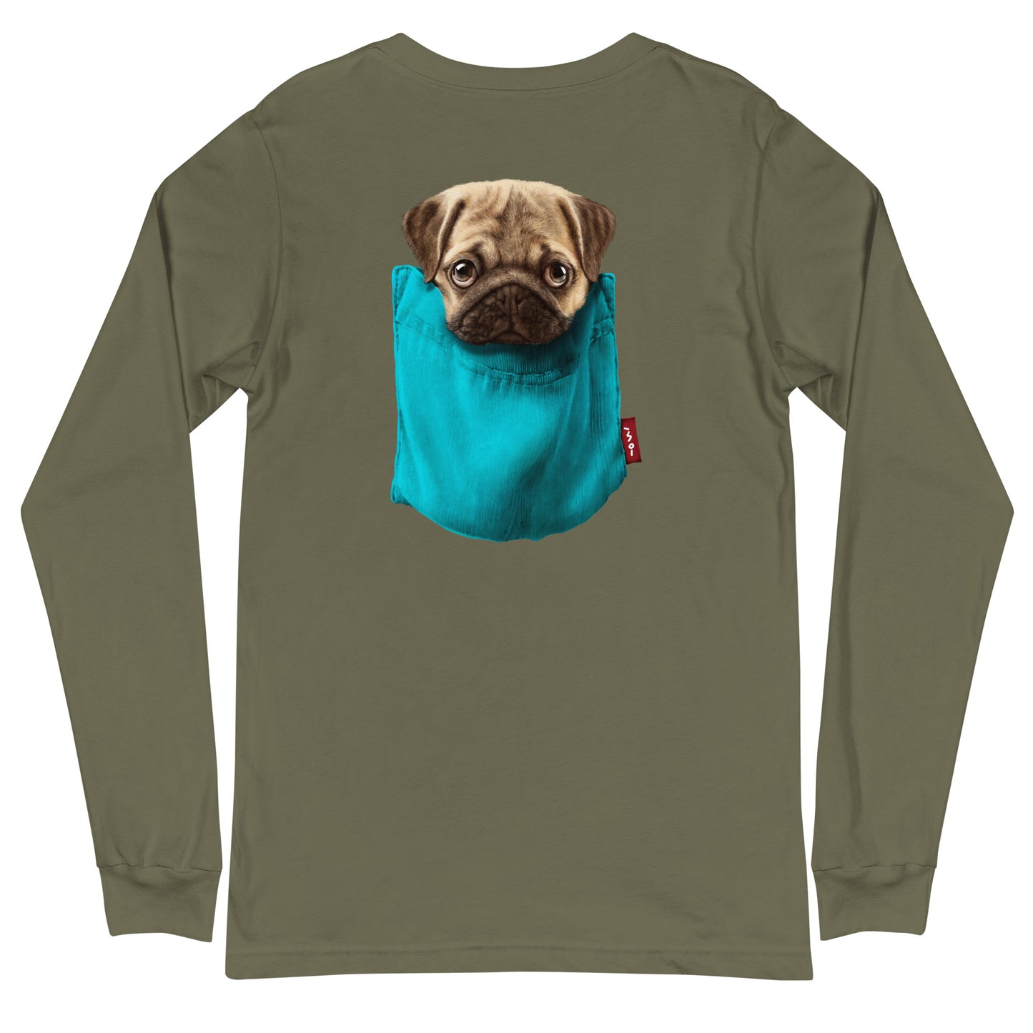 Pug Unisex Long Sleeve Tee