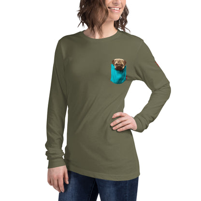 Pug Unisex Long Sleeve Tee