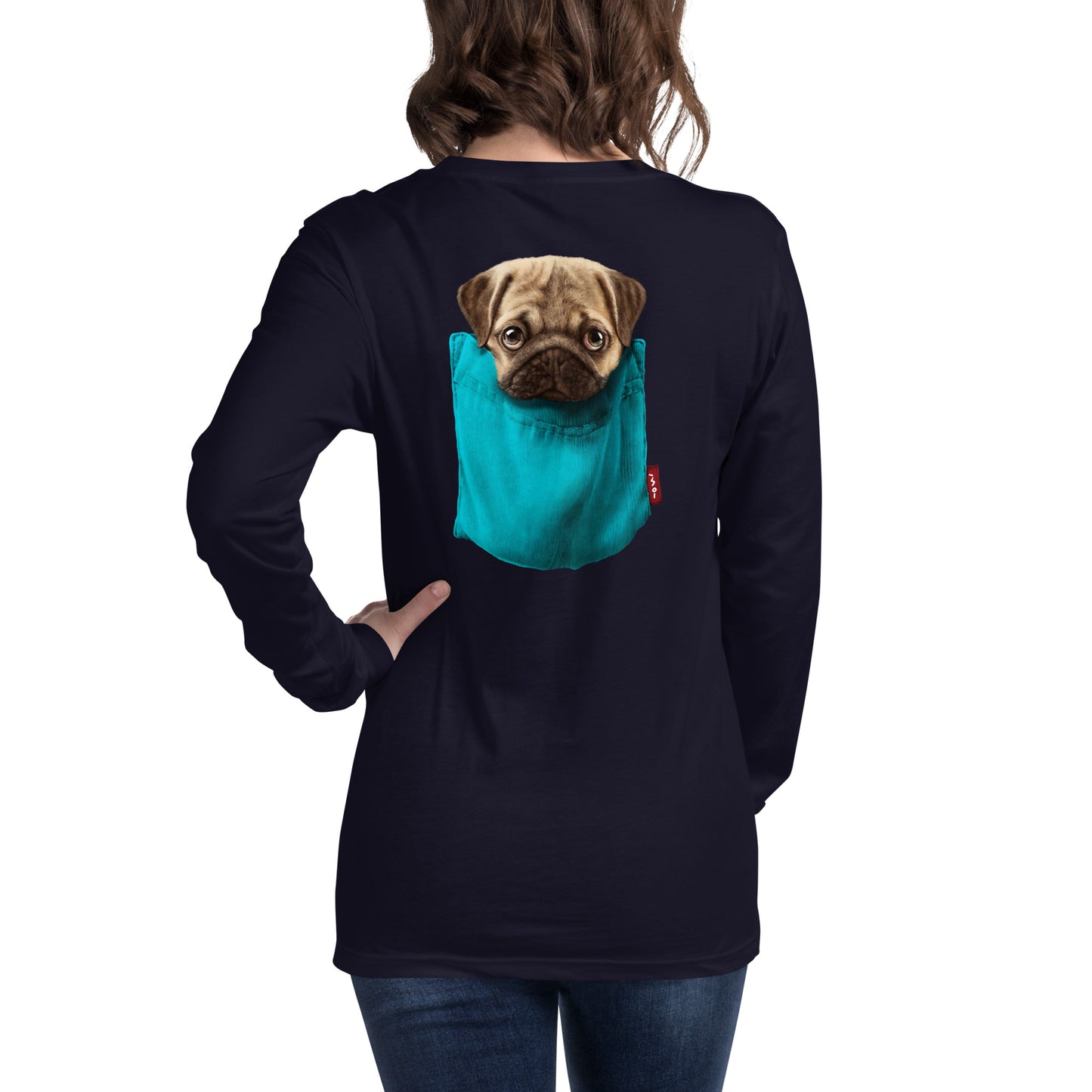 Pug Unisex Long Sleeve Tee