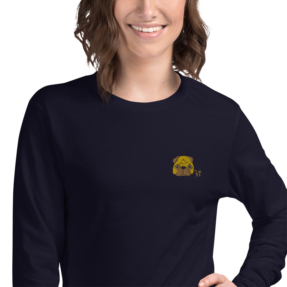 Pug Unisex Long Sleeve Tee