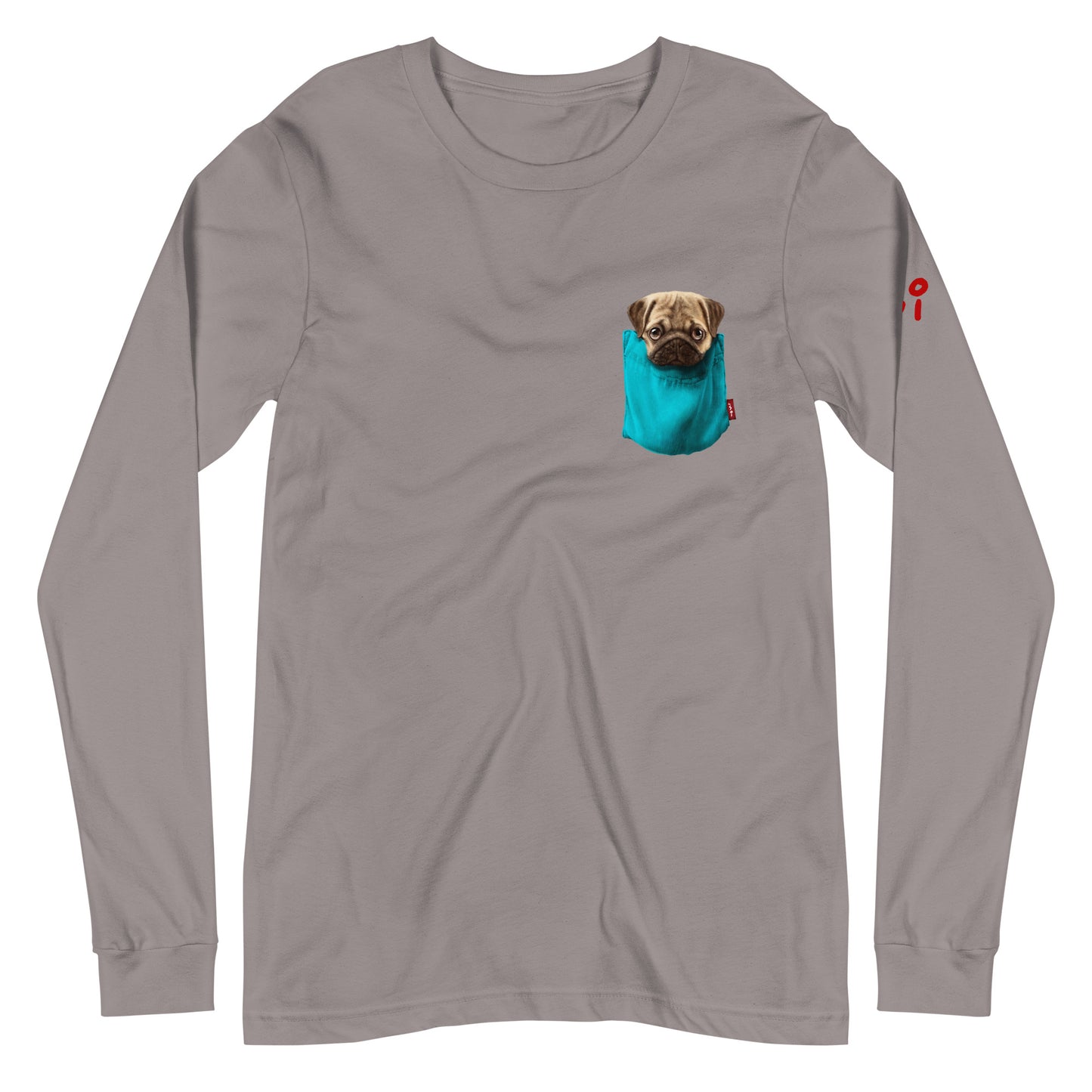 Pug Unisex Long Sleeve Tee