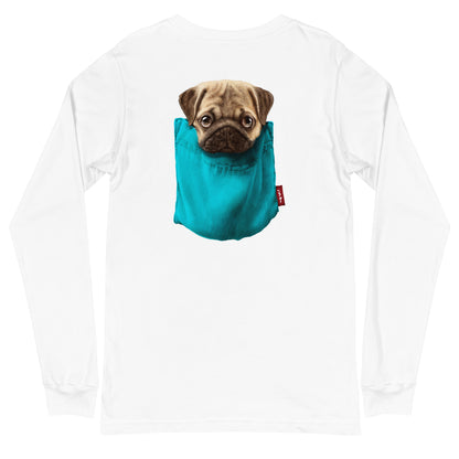 Pug Unisex Long Sleeve Tee