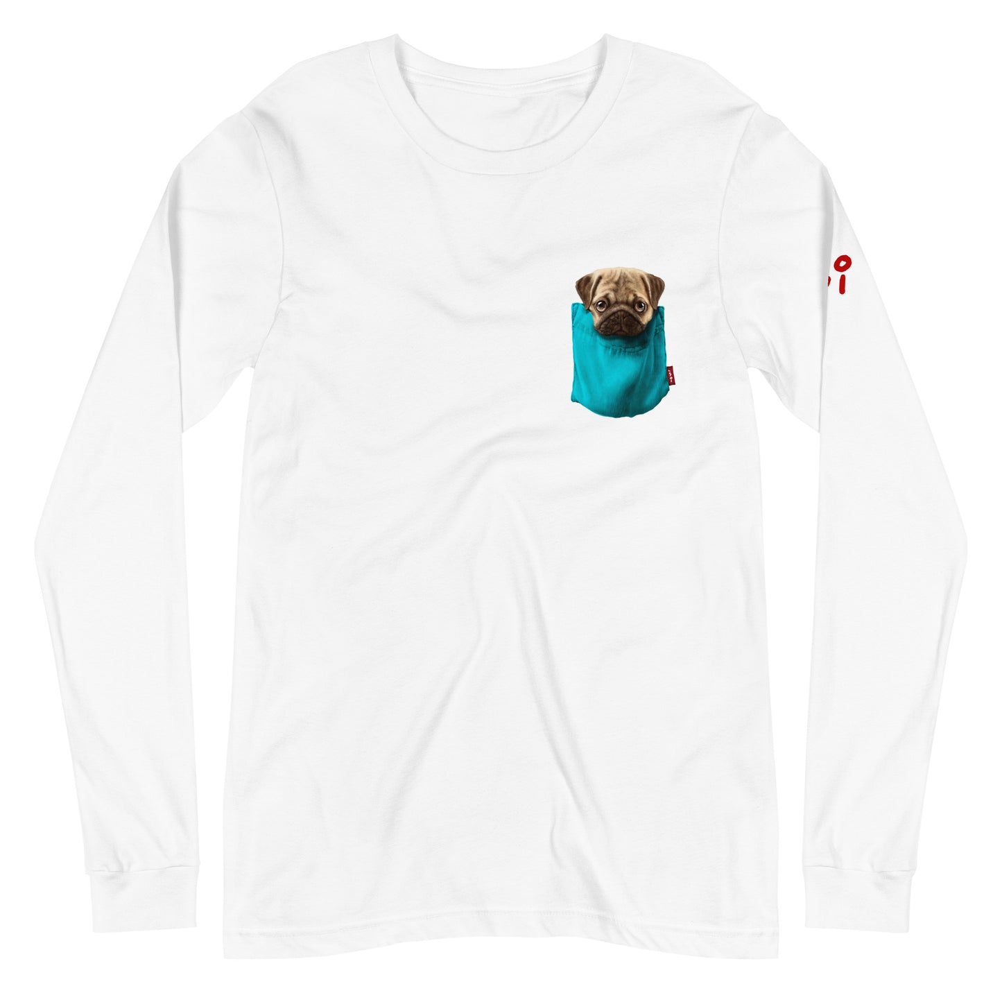 Pug Unisex Long Sleeve Tee