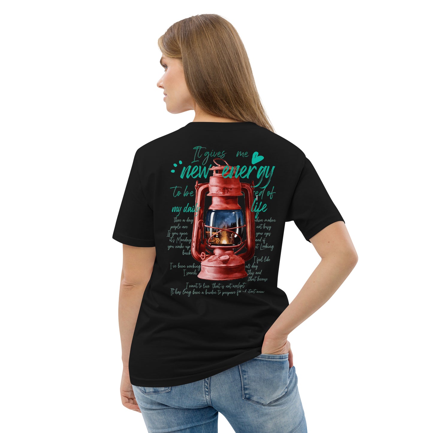 Camp lantern Unisex organic cotton t-shirt