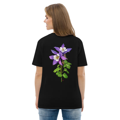 Columbine Unisex organic cotton t-shirt