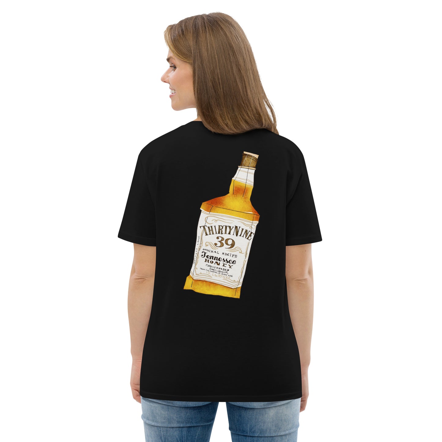 Whiskey Unisex organic cotton t-shirt